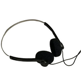 Retro Wired Walkman-Style Headphones with 3.5mm Jack