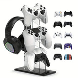Universal 3-Layer Controller & Headphone Stand for PS5/PS4 (4 colours available)