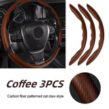 Universal Microfiber Leather Car Steering Wheel Cover (different colours & sets available)