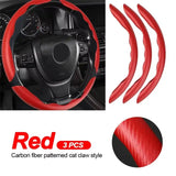 Universal Microfiber Leather Car Steering Wheel Cover (different colours & sets available)