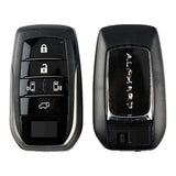 Smart Remote Key Replacement 312MHz ID71 for Toyota Alphard, Vellfire, Previa & Noah (2005–2014)