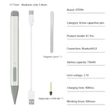 Upgraded Bluetooth Magnetic Keyboard with Touchpad & Pen Slot for Surface Pro 8, 9, 10, 11 & X – 7-Color Backlit