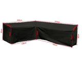 V/L-Shape Waterproof Garden Sofa Cover – Rattan Corner Furniture Protector (different sizes available)