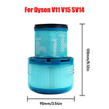 Vacuum Cleaner Accessories Set for Dyson V6–V15 Direct Drive Brush, Filter & Hose Kit