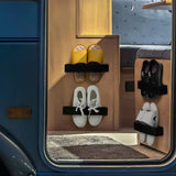 Wall-Mounted Adjustable Shoe Rack for RV & Caravan (1PCS)