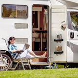 Wall-Mounted Adjustable Shoe Rack for RV & Caravan (1PCS)