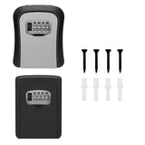 Wall-Mounted Key Keeper – 4-Digit Lock Box (available in Gray & Black)