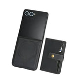 Wallet Leather Case for the Samsung Galaxy Z Flip7 (4 colours available)