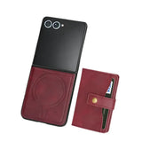 Wallet Leather Case for the Samsung Galaxy Z Flip7 (4 colours available)
