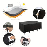 Waterproof 210D Oxford Garden Furniture Cover (various sizes available)