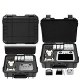 Waterproof Carry Case for DJI Mini 3 / 4 Pro (Black & White)