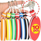 Waterproof Floating EVA Keychain (various quantity available)