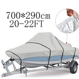 Waterproof Oxford Fabric Boat Cover (11–22FT)