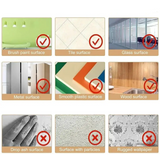 Waterproof Self-Adhesive Wallpaper (14 colours available)