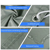 Waterproof Sunshade Sail – Square & Rectangle (4 colours available)