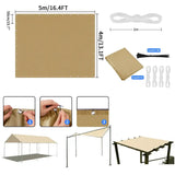 Waterproof Sunshade Sail – Square & Rectangle (4 colours available)