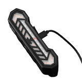 Wireless Turn Signal Bike Tail Light with Projection, 6 Modes (Rechargeable & Waterproof)