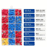 Wire Crimping Tool & Connector Assortment Kit