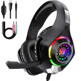 Wired 3.5mm Gaming Headset with Mic – PC/PS4/PS5/Xbox