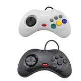 Wired Sega Saturn Controller – Classic USB Gamepad (available in Black & White)