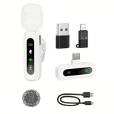 Wireless Lavalier Mic for iPhone, Android & PC (available in different sets)