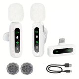 Wireless Lavalier Mic for iPhone, Android & PC (available in different sets)