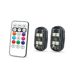Wireless LED Strobe Lights – 8-Color Rechargeable Anti-Collision Warning Lights