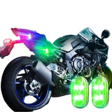 Wireless LED Strobe Lights – 8-Color Rechargeable Anti-Collision Warning Lights