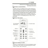 Wireless Remote Control (Heat Pump / AC Unit)