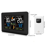 Wireless Weather Station with LCD Display & Clock