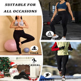 Women's Fleece-Lined Thermal Leggings – High-Waisted (5-Pack)