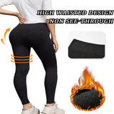 Women's Fleece-Lined Thermal Leggings – High-Waisted (5-Pack)