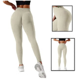 Women’s High-Waisted Seamless Leggings (3 colours and sizes available)