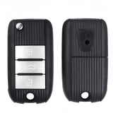Flip Remote Car Key Shell Replacement for MG3, MG5, MG6, MG7, ZS, HS, GS & Roewe RX5