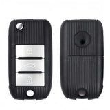 Flip Remote Car Key Shell Replacement for MG3, MG5, MG6, MG7, ZS, HS, GS & Roewe RX5