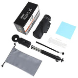 Zoom Monocular Telescope with Tripod & Phone Clip